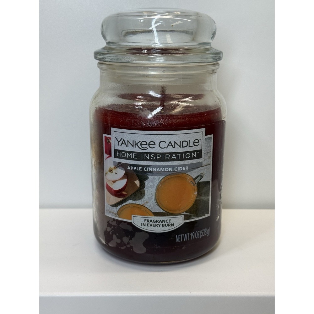 Yankee Candle 19oz. Apple Cinnamon Cider Brand‎ New